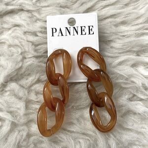 Pannee Dangling Chain Earrings